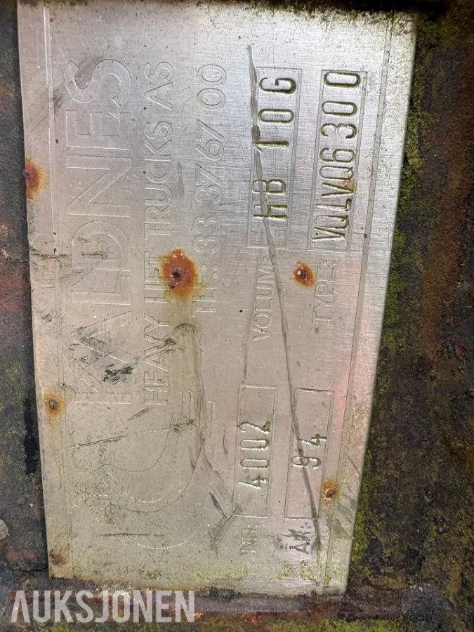 1994 Furukawa hydraulisk hammer / pigghammer til gravemaskin s-50 feste