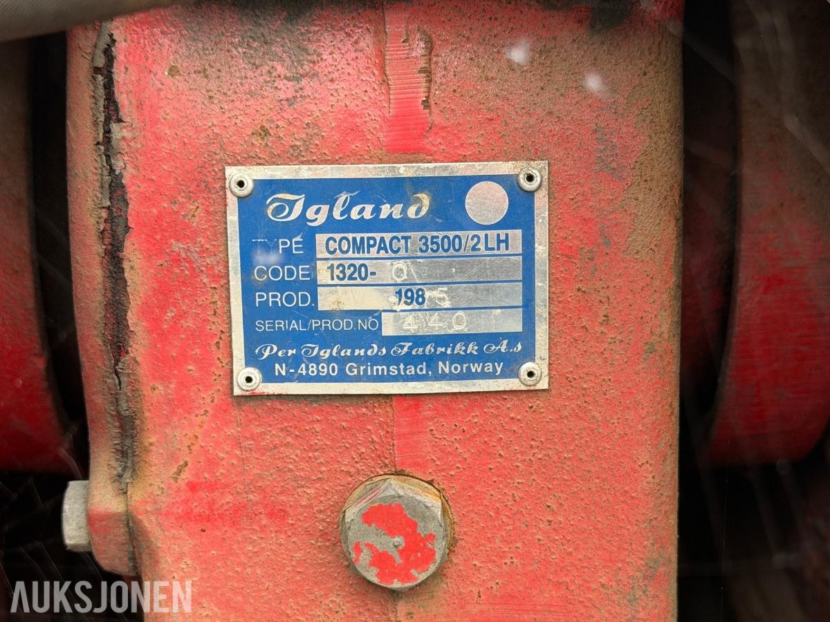1985 Igland COMPACT 3500/2LH vinsj