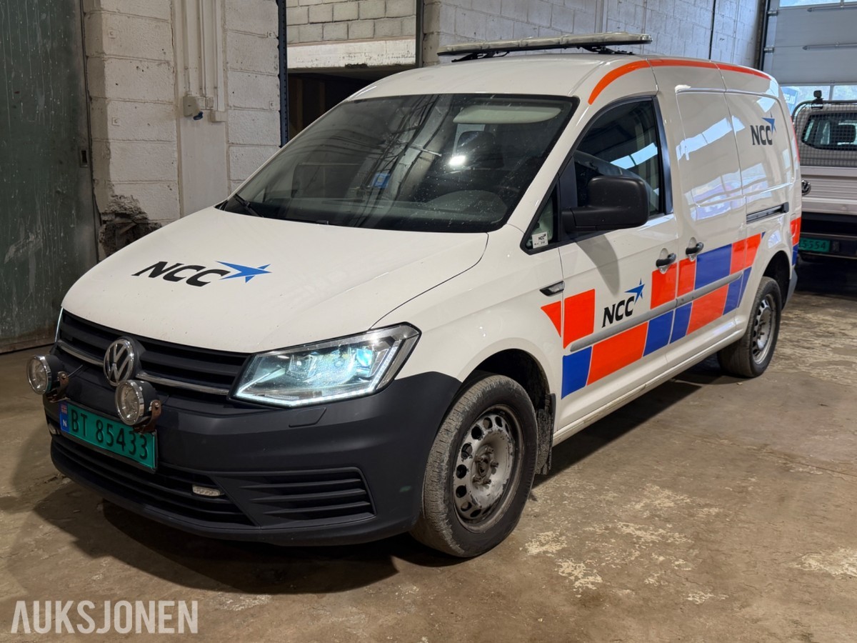 2018 VW CADDY MAXI 4MOTION 150HK WEBASTO AUTO HENGERFESTE KAMERA