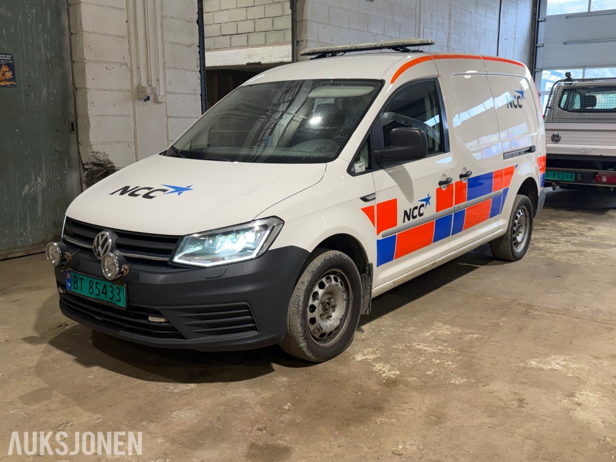 2018 VW CADDY MAXI 4MOTION 150HK WEBASTO AUTO HENGERFESTE KAMERA
