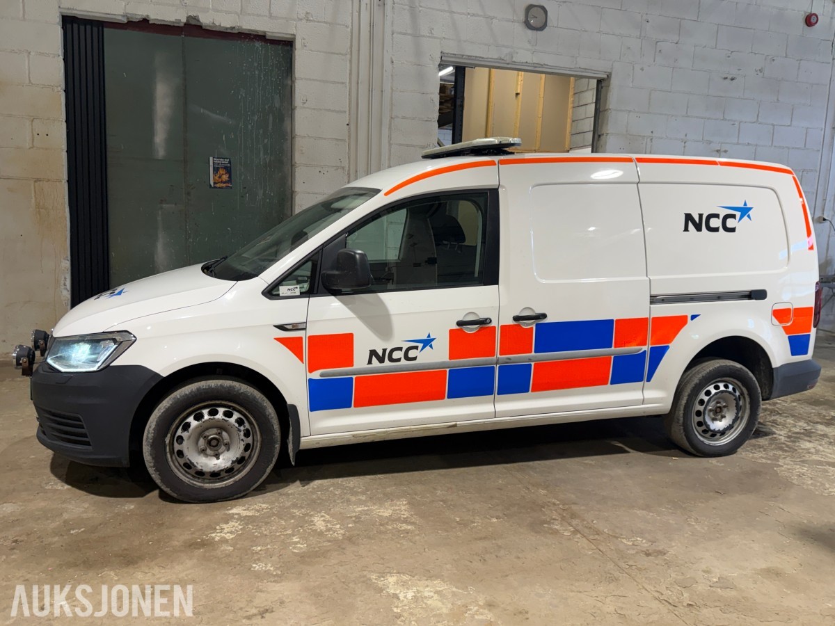 2018 VW CADDY MAXI 4MOTION 150HK WEBASTO AUTO HENGERFESTE KAMERA
