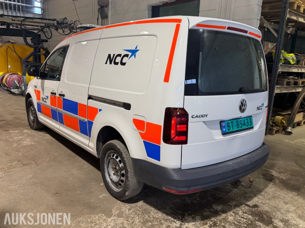 2018 VW CADDY MAXI 4MOTION 150HK WEBASTO AUTO HENGERFESTE KAMERA