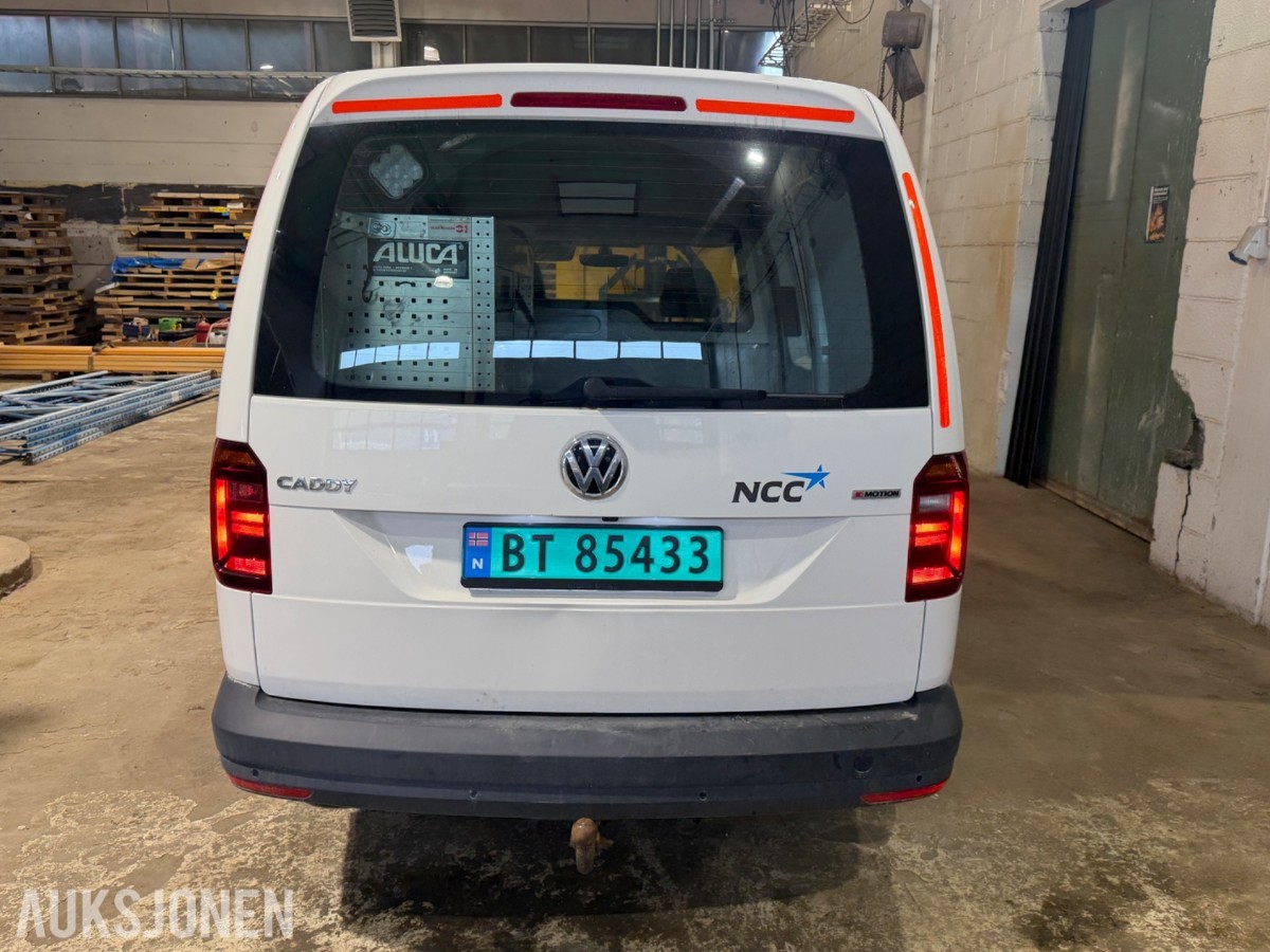 2018 VW CADDY MAXI 4MOTION 150HK WEBASTO AUTO HENGERFESTE KAMERA