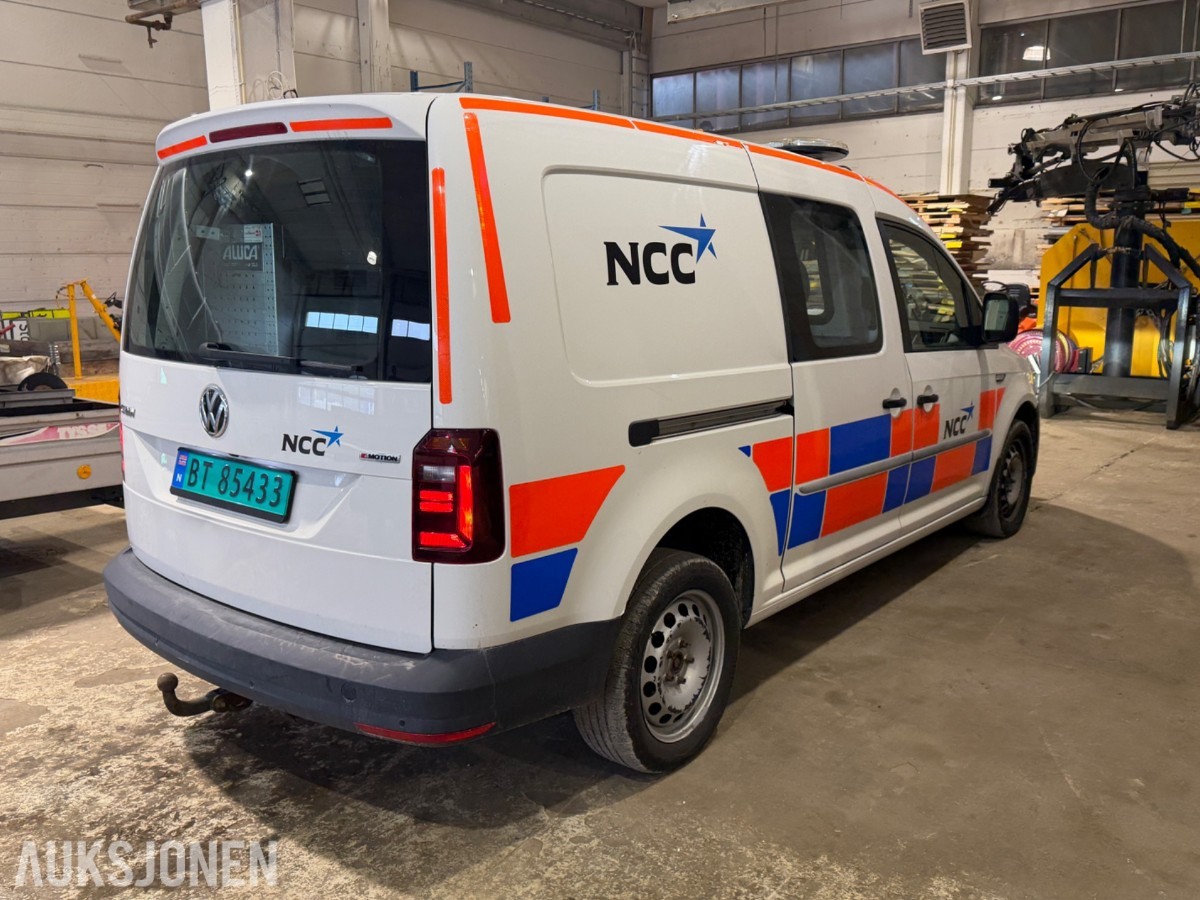 2018 VW CADDY MAXI 4MOTION 150HK WEBASTO AUTO HENGERFESTE KAMERA