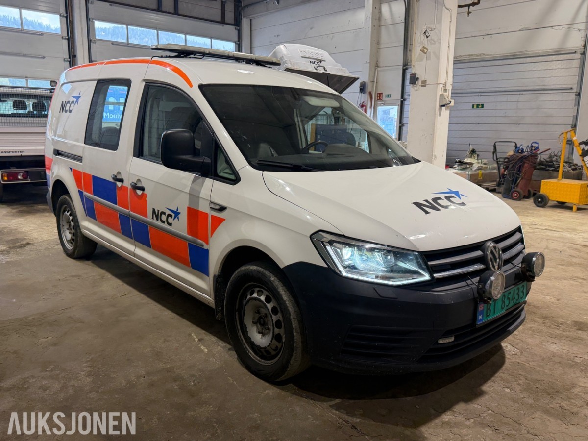 2018 VW CADDY MAXI 4MOTION 150HK WEBASTO AUTO HENGERFESTE KAMERA
