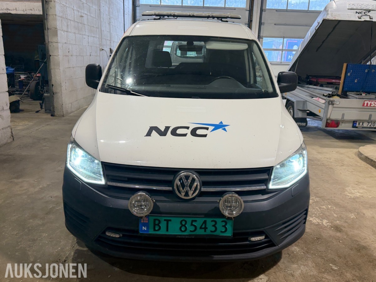 2018 VW CADDY MAXI 4MOTION 150HK WEBASTO AUTO HENGERFESTE KAMERA