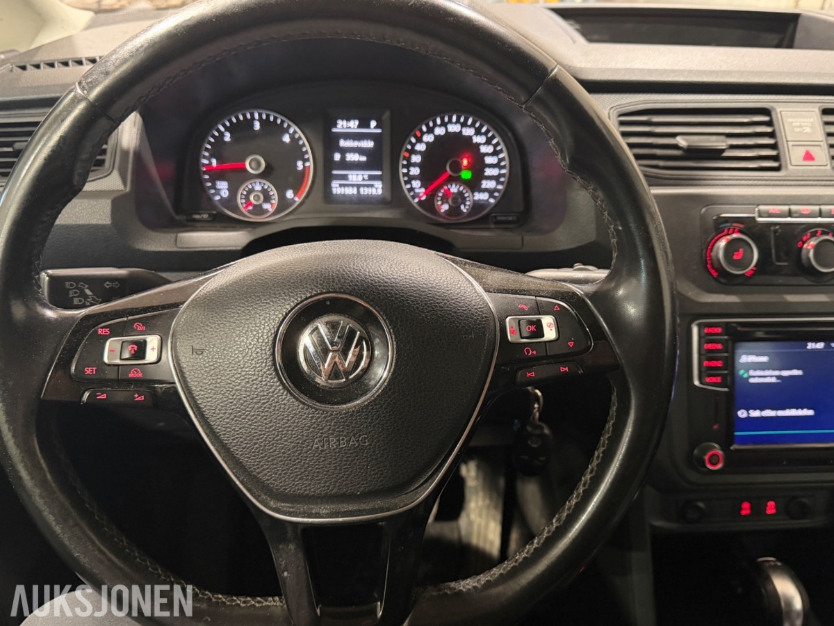 2018 VW CADDY MAXI 4MOTION 150HK WEBASTO AUTO HENGERFESTE KAMERA
