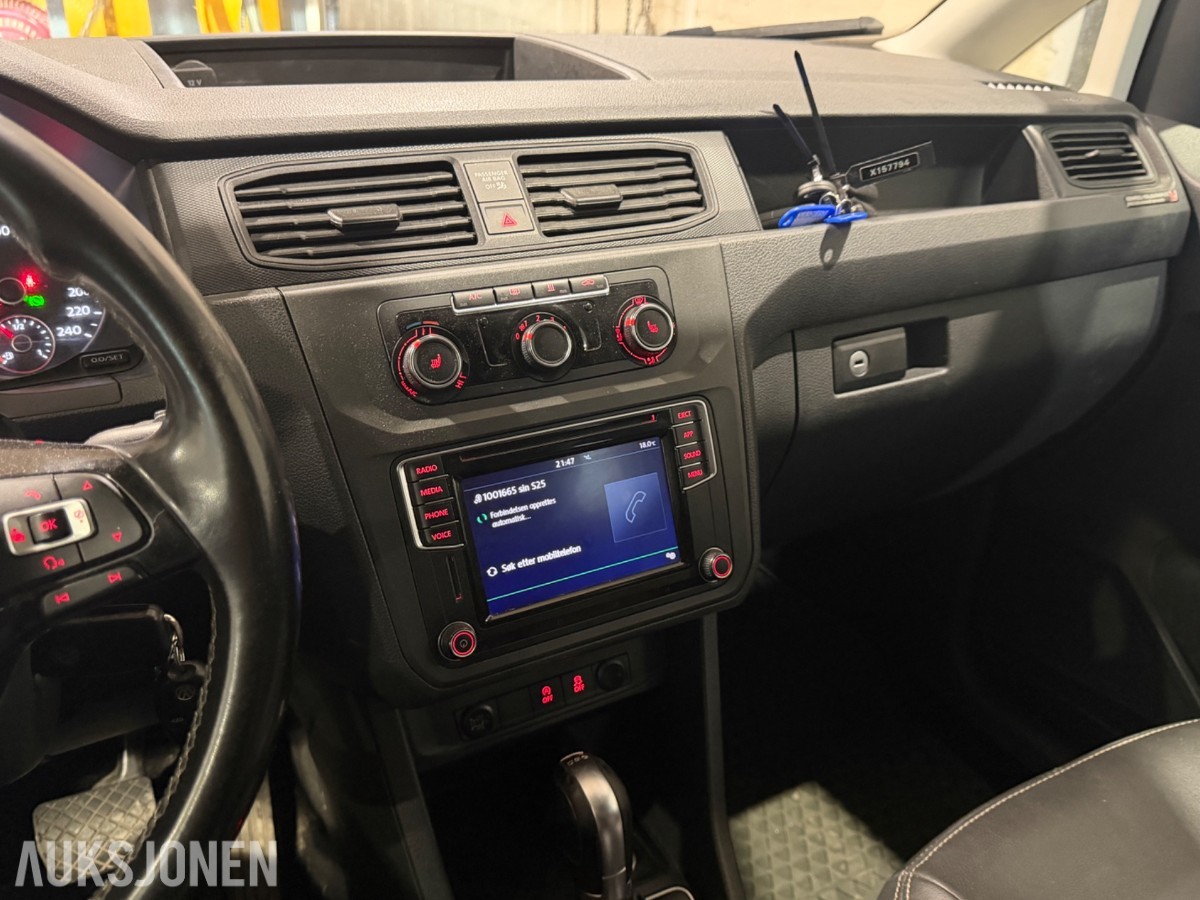 2018 VW CADDY MAXI 4MOTION 150HK WEBASTO AUTO HENGERFESTE KAMERA