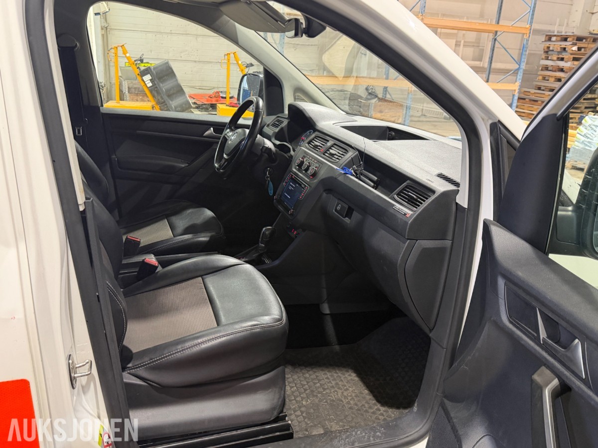 2018 VW CADDY MAXI 4MOTION 150HK WEBASTO AUTO HENGERFESTE KAMERA