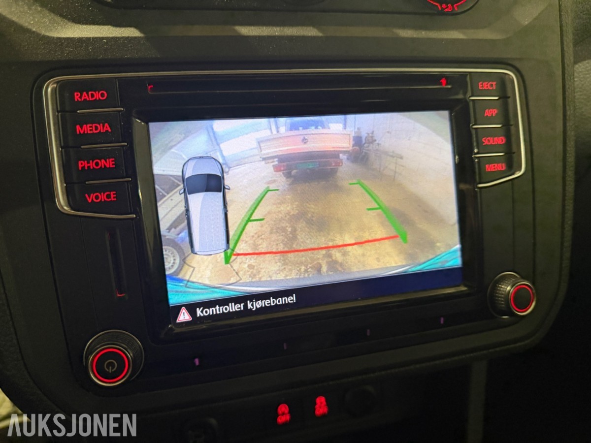 2018 VW CADDY MAXI 4MOTION 150HK WEBASTO AUTO HENGERFESTE KAMERA