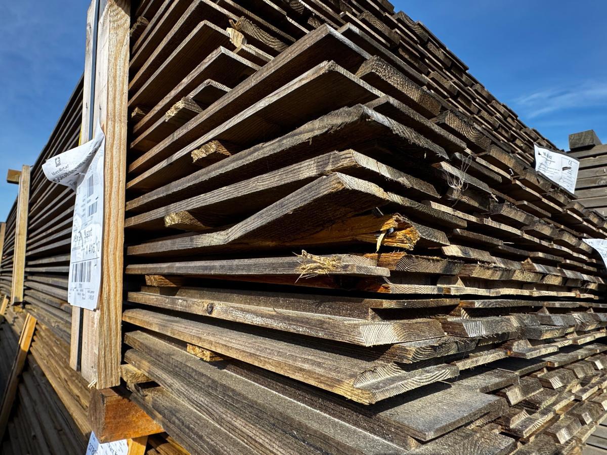Royal impregnert Dobbelfals - Rettkant - EP - Royal Nature - Furu 19x98 - 1 pakke - Totalt 1416 meter