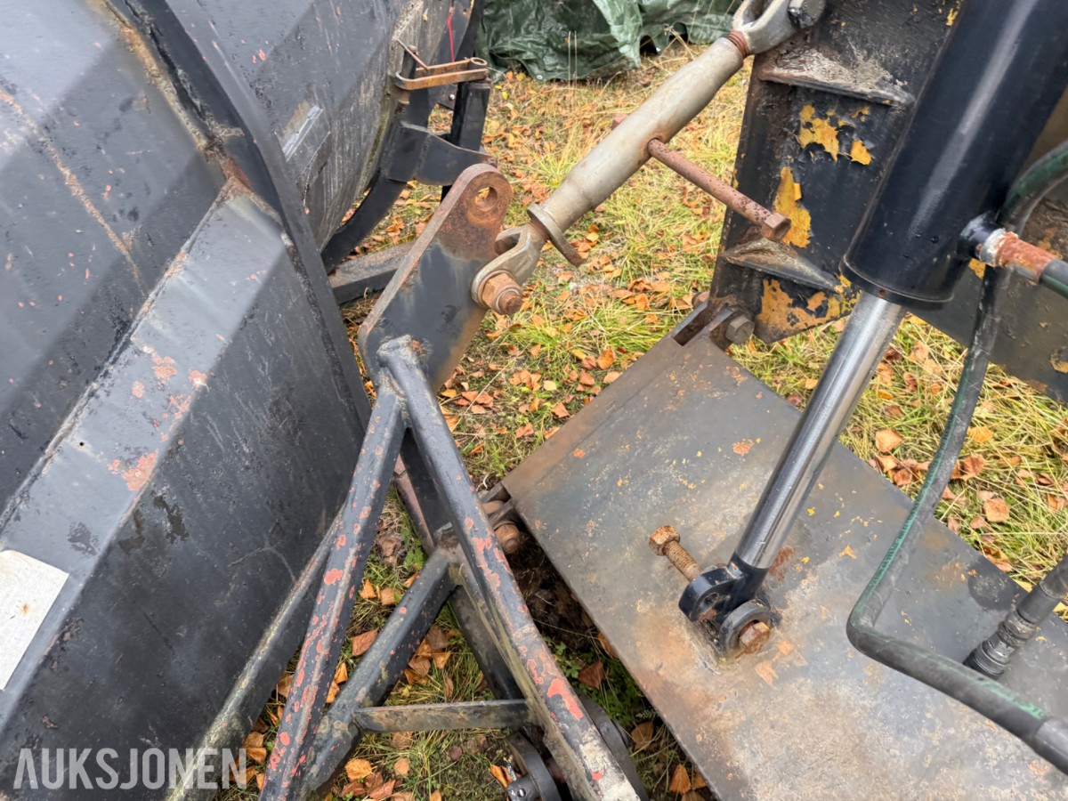 1991 Tellefsdal 3600 mm Plog, feste for brøyteplate