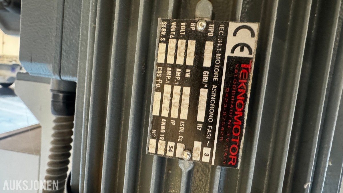 1997 LASM LBK 150 båndslipemaskin