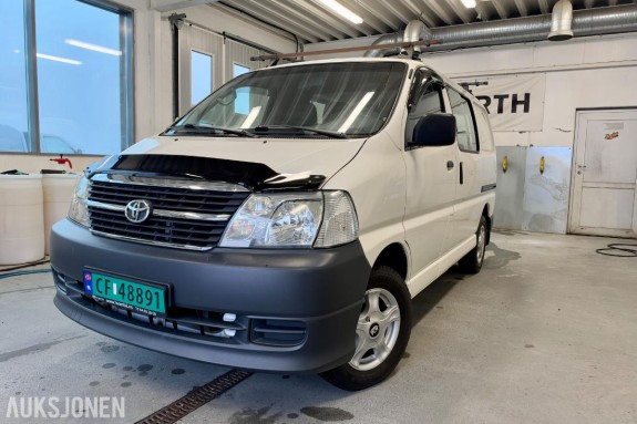 2008 TOYOTA HIACE 4x4 * STOR INNREDING * LAV KM STAND * 142644km EU OK 02.2028