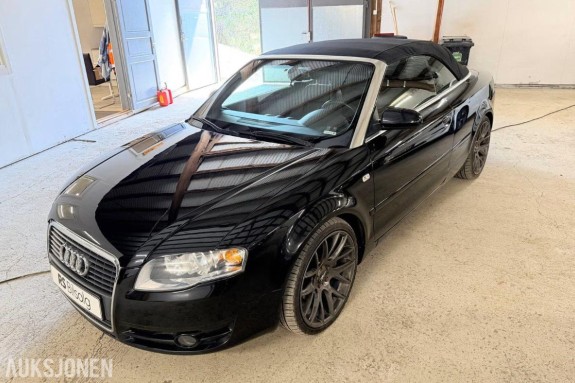 2007 AUDI A4 1.8 BENSIN 163HK CABRIOLET AUTOMAT EU OK TIL 01.2028
