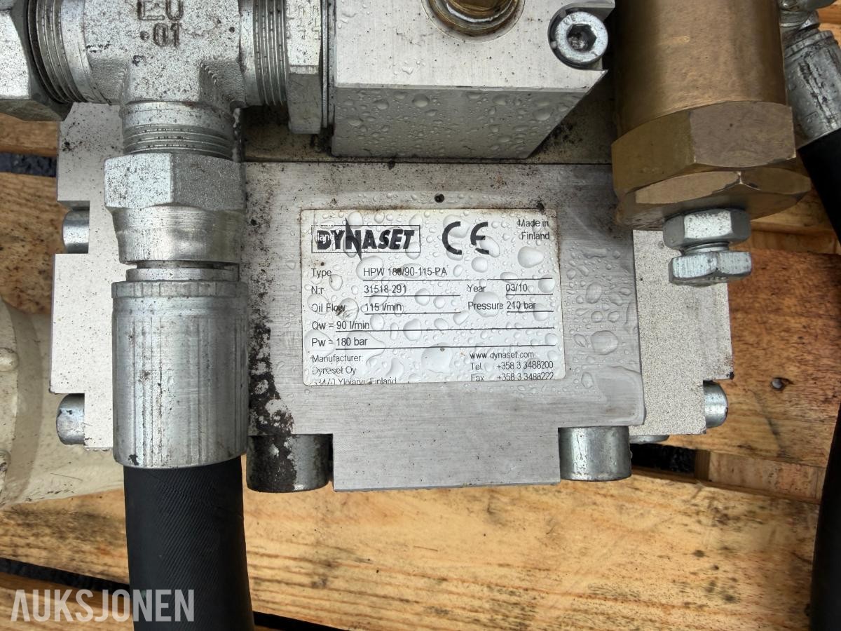 2010 Dynaset HPW 180/90-115-PA hydraulisk høytrykkspumpe - UTEN MINSTEPRIS