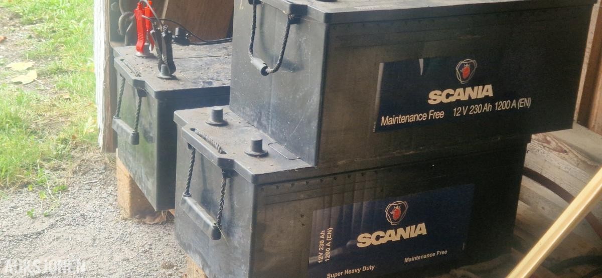 Originale scania batterier 