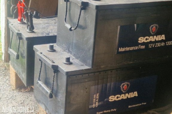 Originale scania batterier 