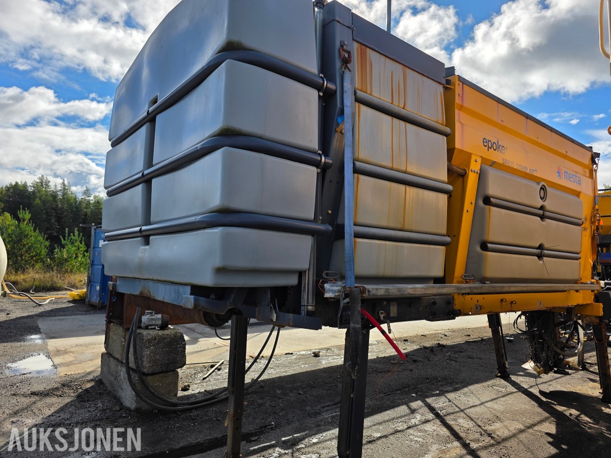 2019 Epoke SH4900 Sirius Combi AST saltspreder, 5 m³ / 6 130 l