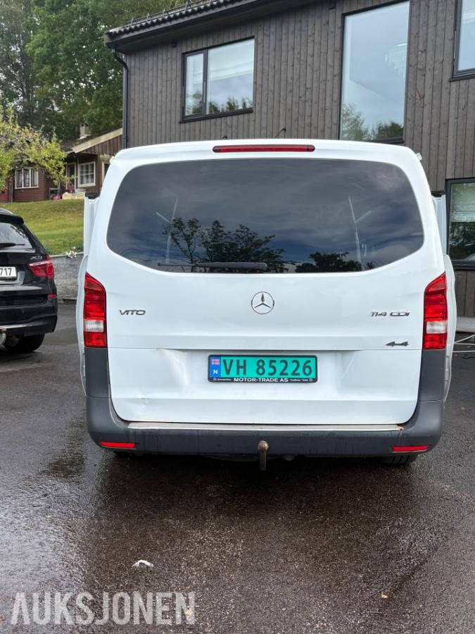 2017 Mercedes-Benz Vito V114 A3 4MATIC servicer fulgt s+v dekk hengerfeste automat eu ok 08.2028