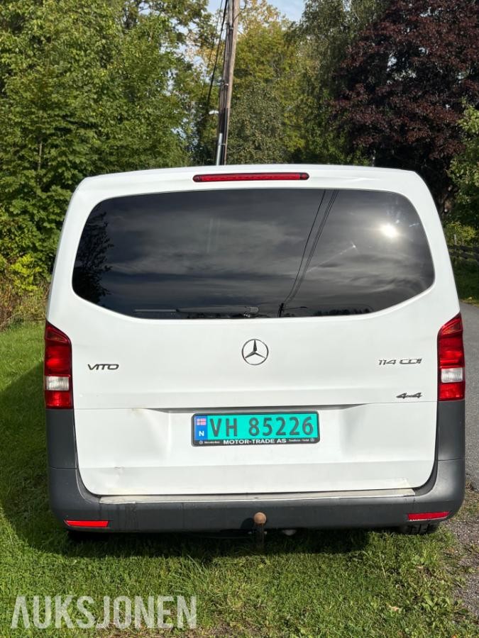 2017 Mercedes-Benz Vito V114 A3 4MATIC servicer fulgt s+v dekk hengerfeste automat eu ok 08.2028
