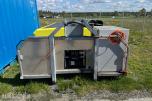 Vanntank på krokramme m/pumpemotor