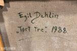 1988 Maleri Egil Dahlin, Tørt tre