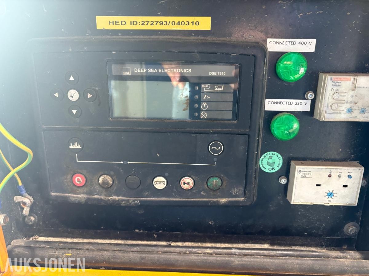 GESAN dieselaggregat med DSE 7310 styring – 400 V