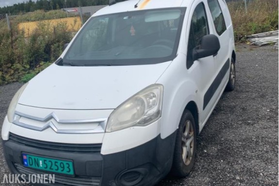 2010 Citroen Berlingo 1.6 Diesel 75hk Hengerfeste, Reparasjonsobjekt, EU ok til 01.2028