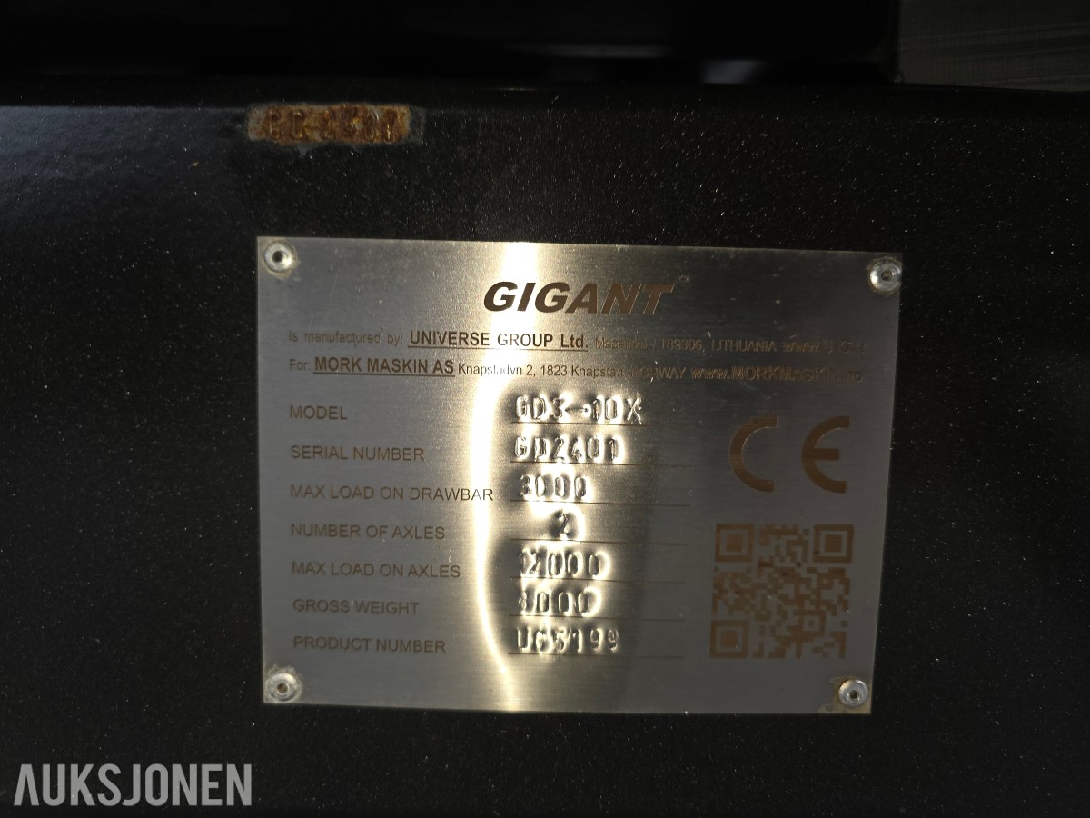 2023 Gigant dumperhenger