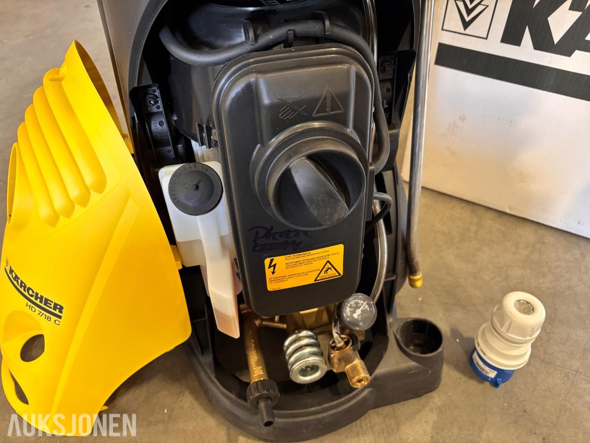 Kärcher Professional HD 7/18 CX høytrykksvasker – 175 bar – fremstår ubrukt