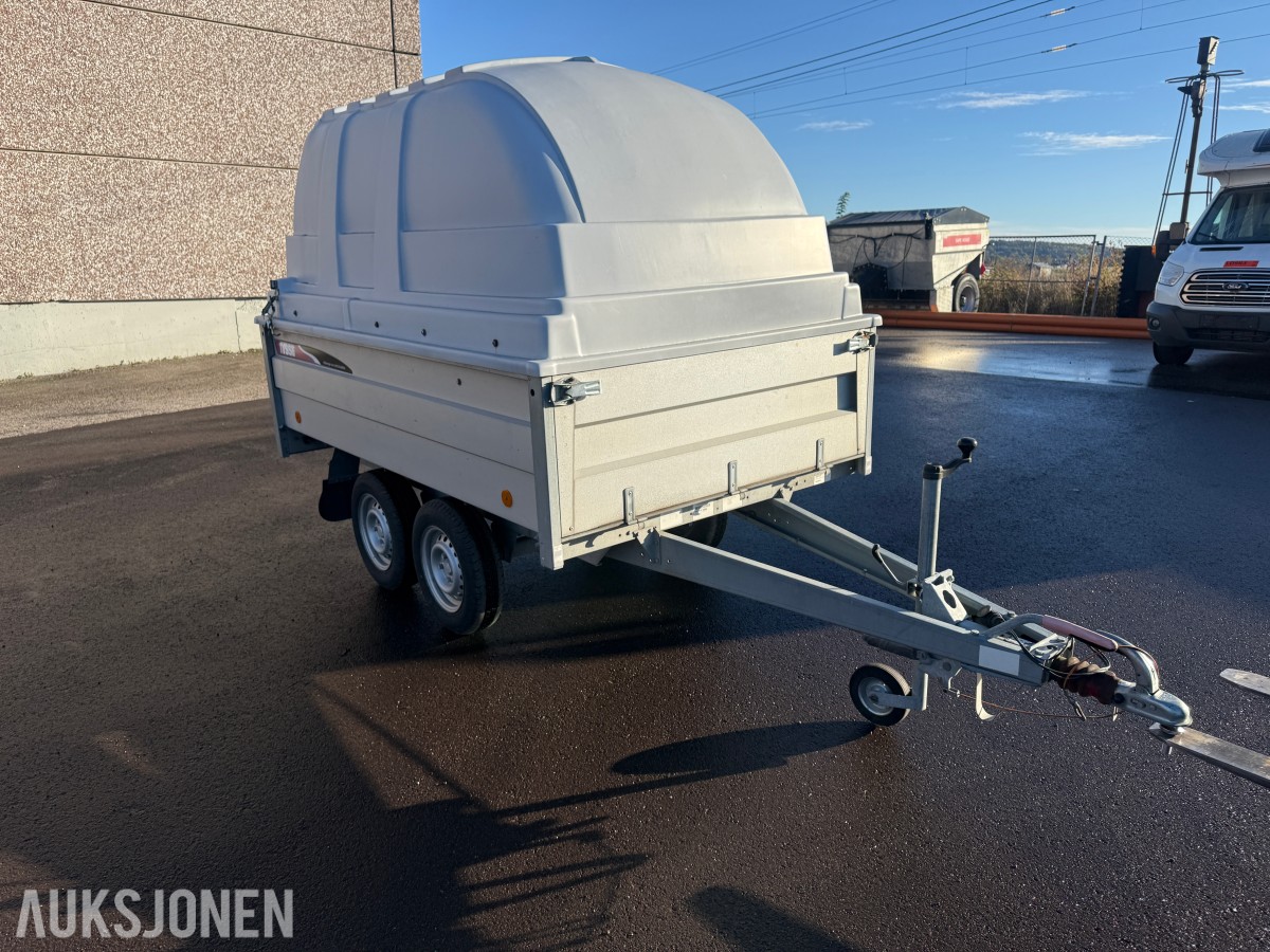 2019 Tysse 6301 varehenger 2000 kg med plastlokk