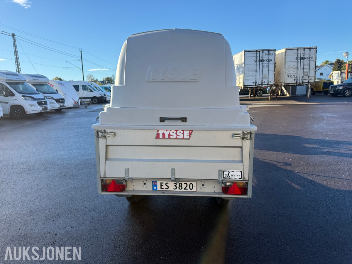 2019 Tysse 6301 varehenger 2000 kg med plastlokk