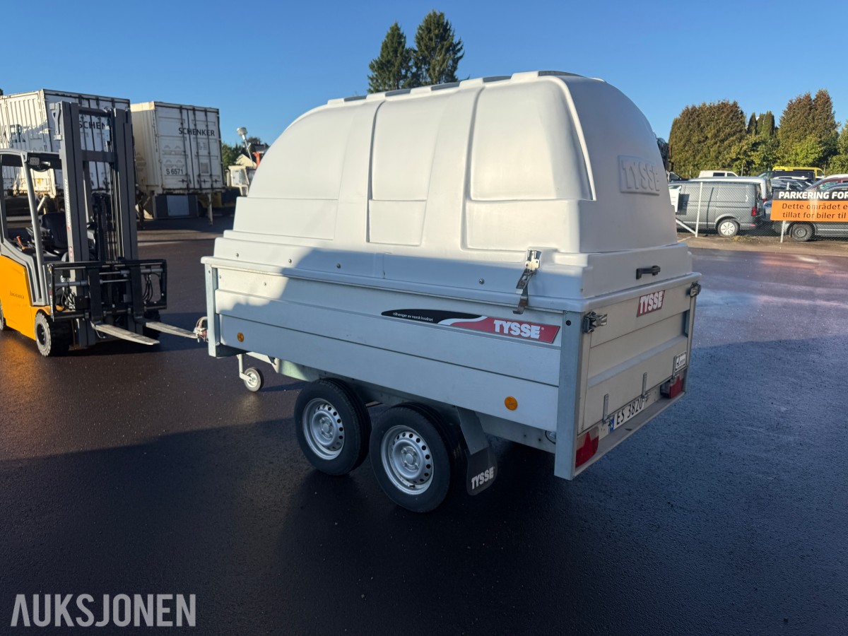 2019 Tysse 6301 varehenger 2000 kg med plastlokk