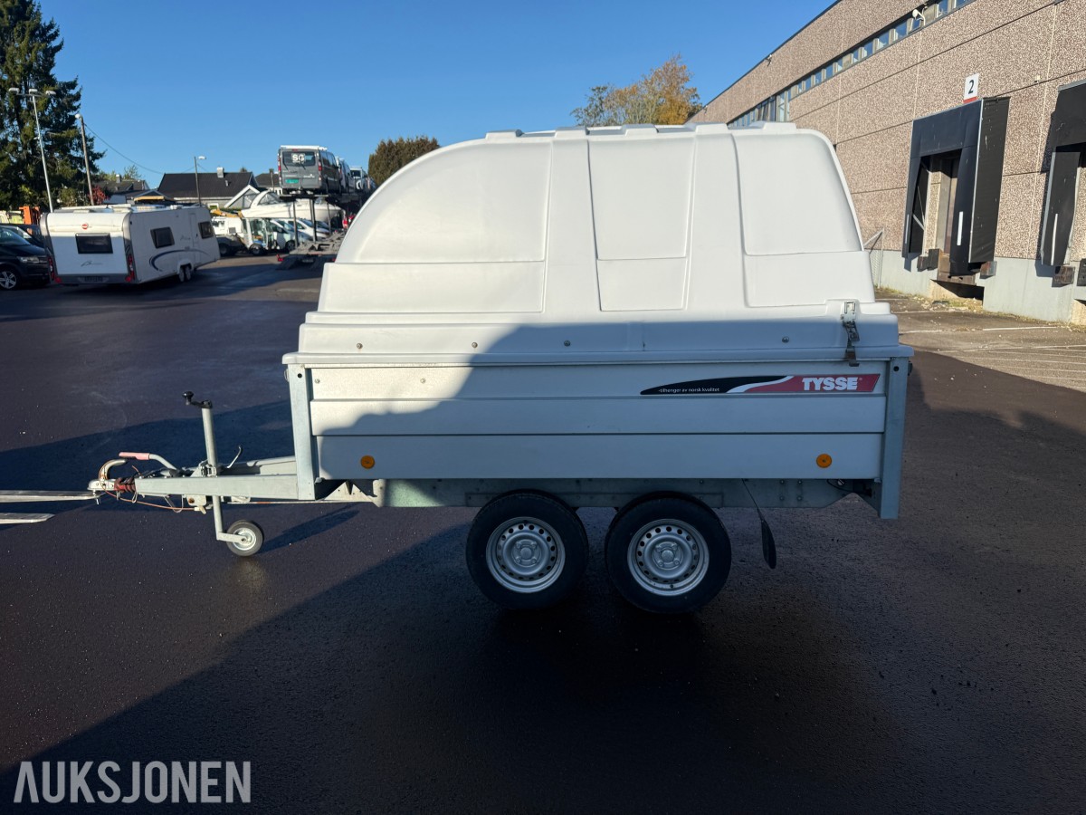 2019 Tysse 6301 varehenger 2000 kg med plastlokk