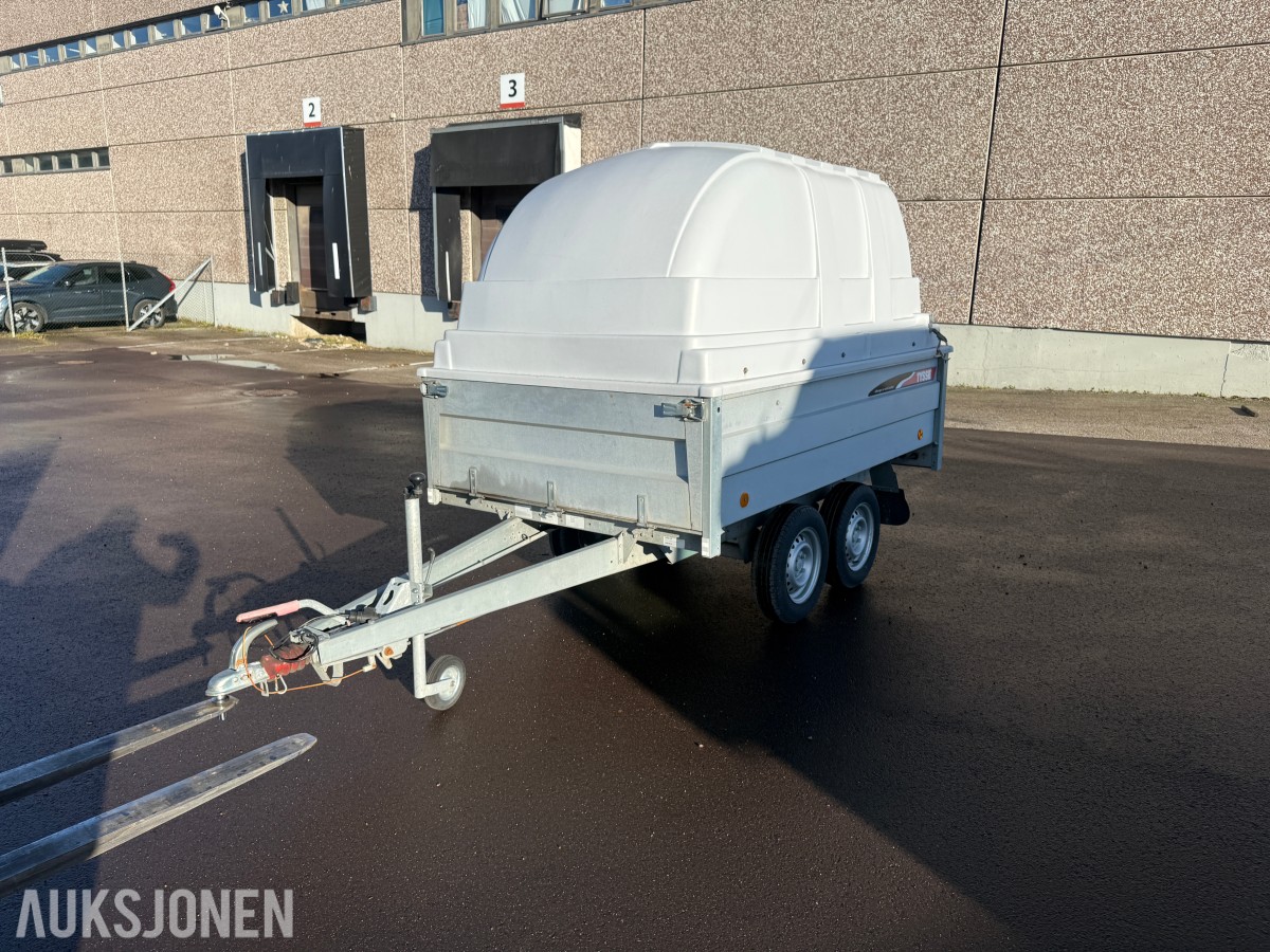 2019 Tysse 6301 varehenger 2000 kg med plastlokk