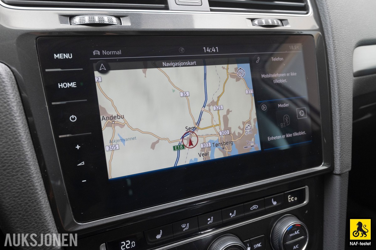 2018 Volkswagen E-Golf 136HK KAMERA NAVI LED VARMEPUMPE
