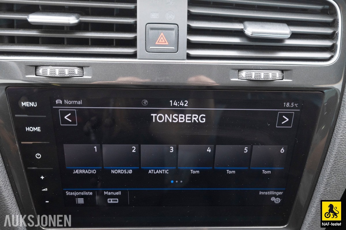 2018 Volkswagen E-Golf 136HK KAMERA NAVI LED VARMEPUMPE