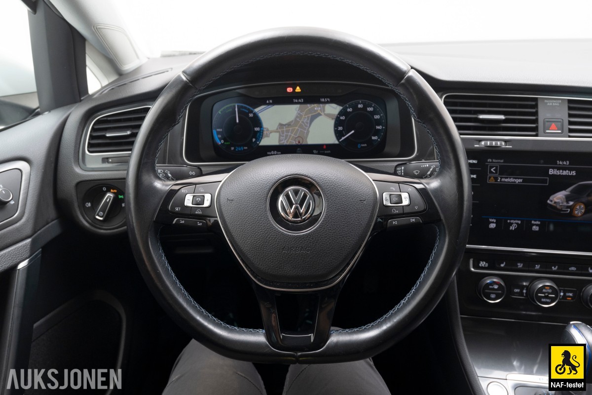 2018 Volkswagen E-Golf 136HK KAMERA NAVI LED VARMEPUMPE