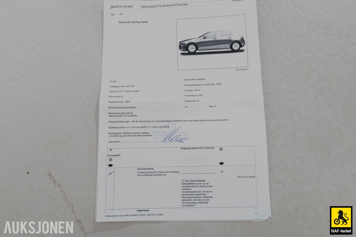 2020 Mercedes-Benz A-Klasse A250e 218HK AMG ACC VARMER KAMERA LED 