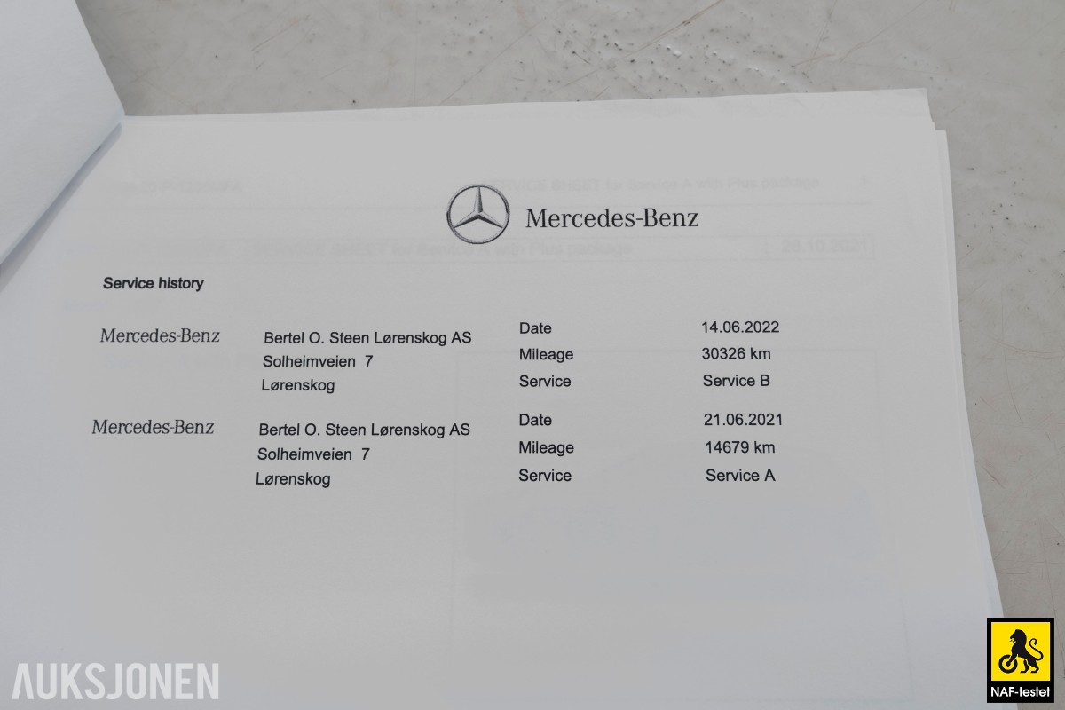 2020 Mercedes-Benz A-Klasse A250e 218HK AMG ACC VARMER KAMERA LED 