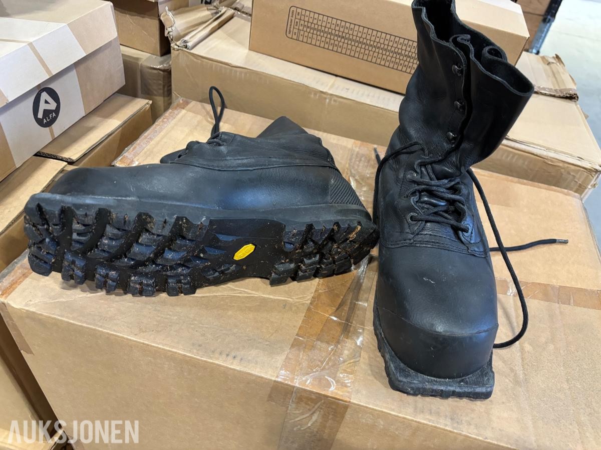 Parti med skistøvler – Alfa 75 mm og Lundhags Husky 90 mm