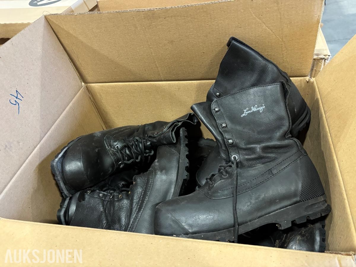 Parti med skistøvler – Alfa 75 mm og Lundhags Husky 90 mm