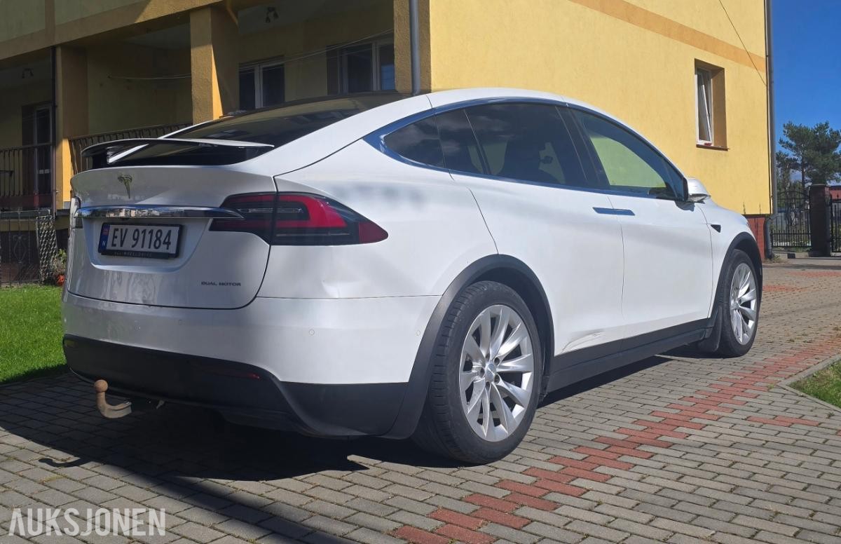 2019 Tesla Model X Long Range (Raven) FSD MCU2 7seter hengerfeste vinterpakke 