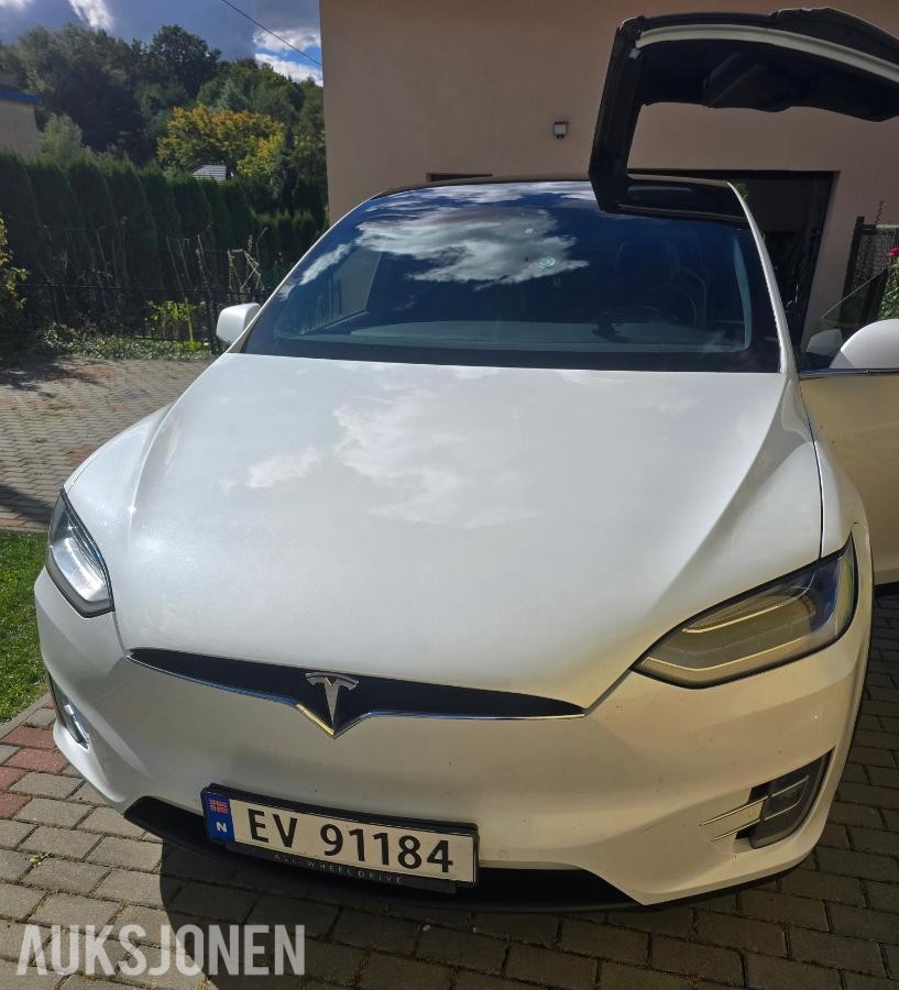 2019 Tesla Model X Long Range (Raven) FSD MCU2 7seter hengerfeste vinterpakke 