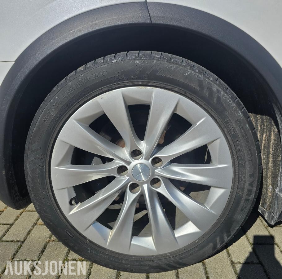 2019 Tesla Model X Long Range (Raven) FSD MCU2 7seter hengerfeste vinterpakke 