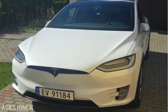 2019 Tesla Model X Long Range (Raven) FSD MCU2 7seter hengerfeste vinterpakke 