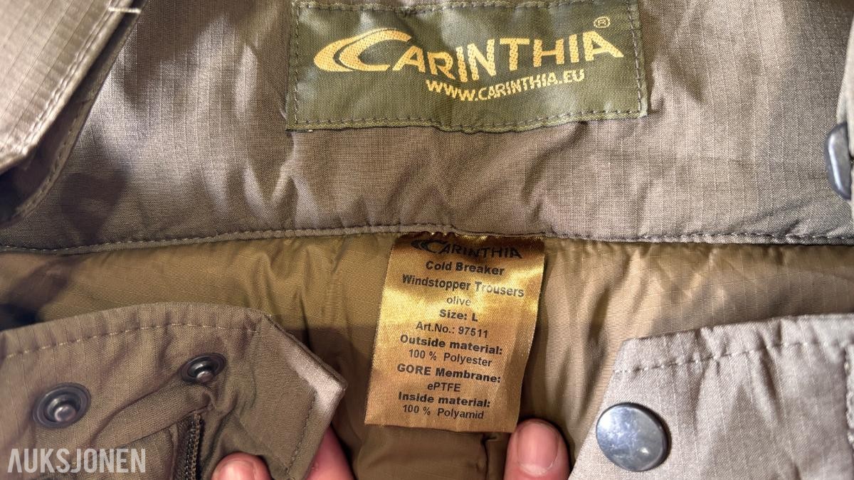 Parti med Carinthia Cold Breaker, Trangoworld Polartec og Craft teknisk bekledning