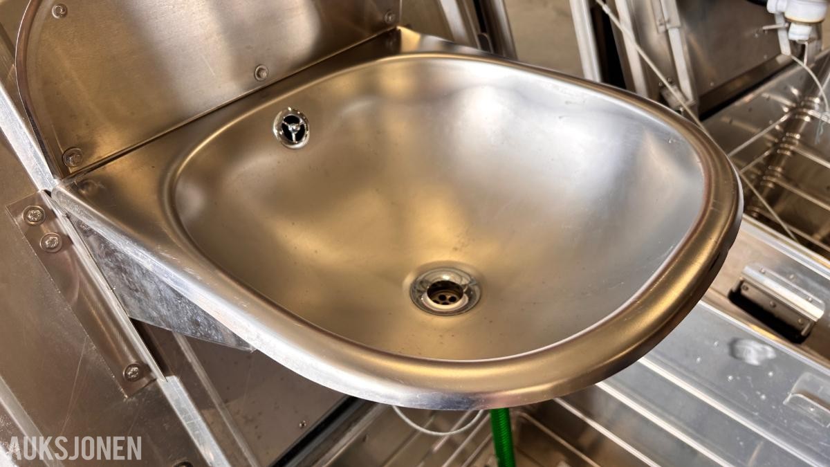 3 stk. Rofi portable felthåndvasker i Zarges-kasser – sammenleggbare