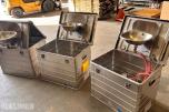 3 stk. Rofi portable felthåndvasker i Zarges-kasser – sammenleggbare